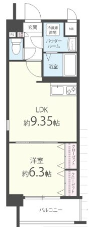 ムーンリバー久留米東町の物件間取画像